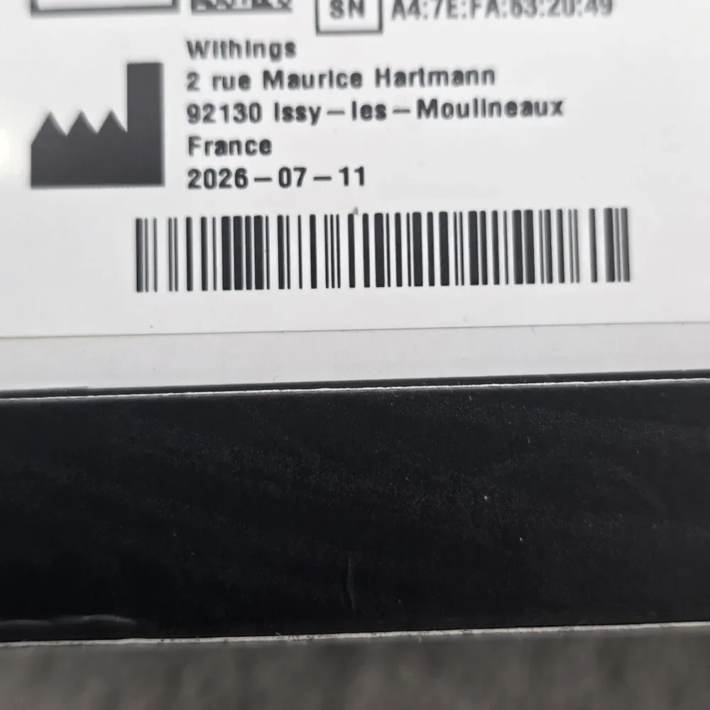 Withings ScanWatch Nova 42mm Black Dial & Stainless Steel Bracelet HWA10